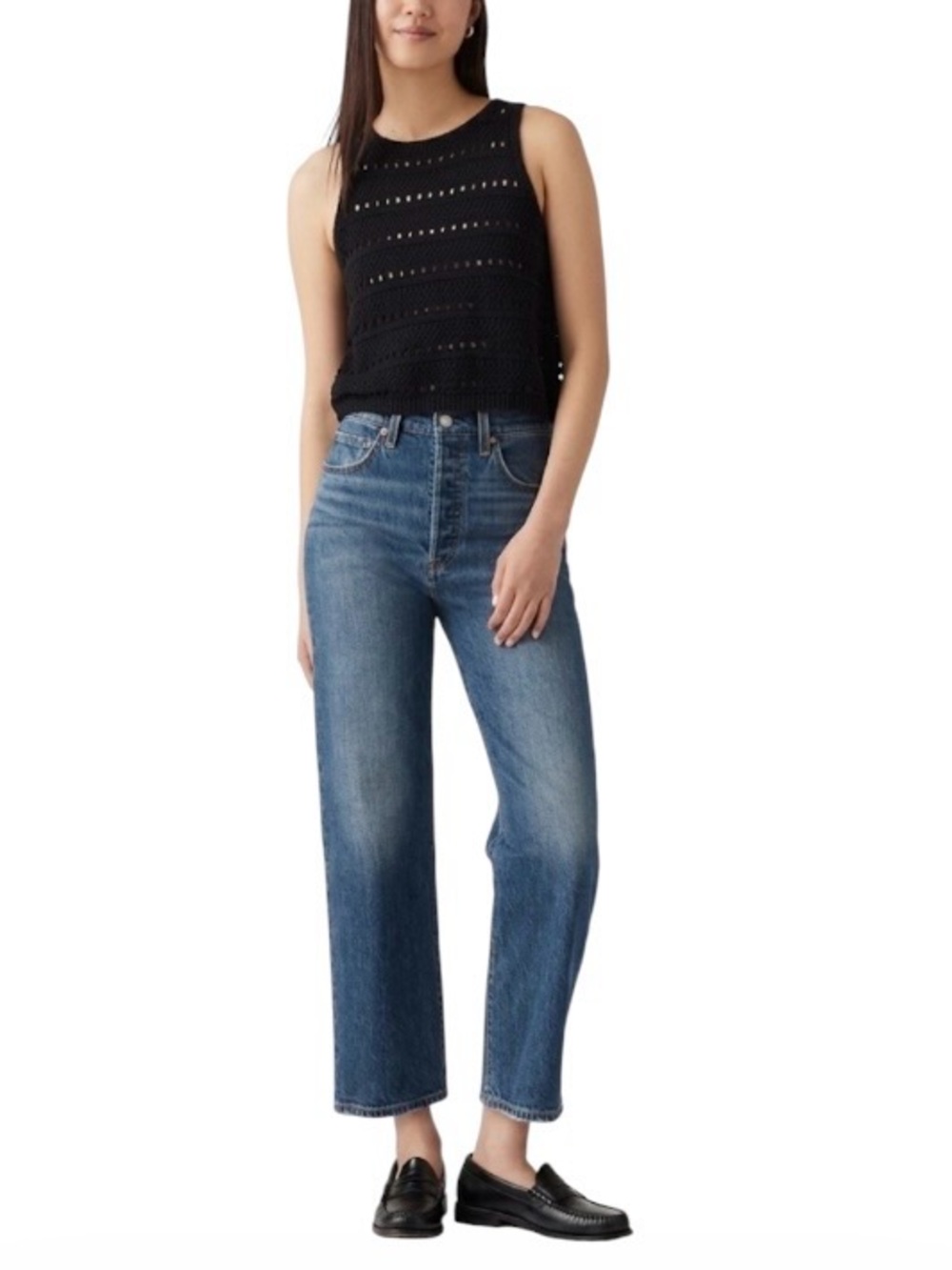 Levi’s Jeans Ribcage Straight Ankle High Rise 28